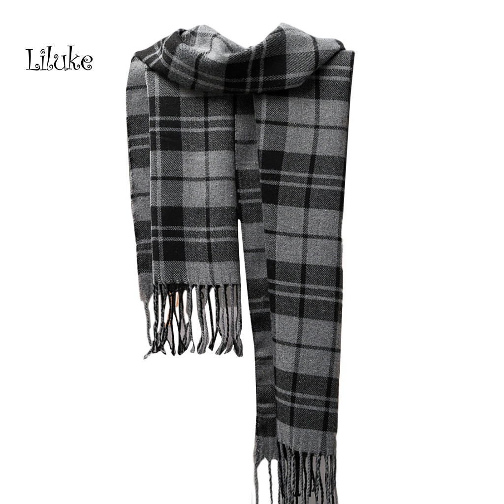 Khăn Choàng Cổ Dài Thời Trang Anh Quốc Cá Tính Cho Nam