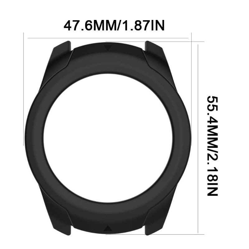 Case bằng Silicone mềm dành cho đồng hồ thông minh Ticwatch pro Smart Watch