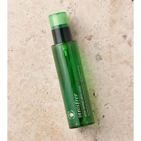 XỊT KHOÁNG CHIẾT XUẤT NHA ĐAM  INNISFREE ALOE REVITAL SKIN MIST_chính hãng