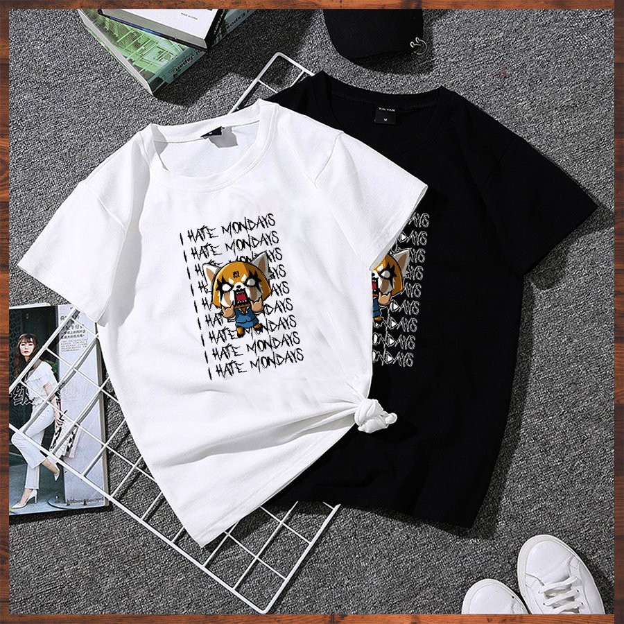 Áo thun nữ form rộng hoạt hình vải dày mịn 20NU1101