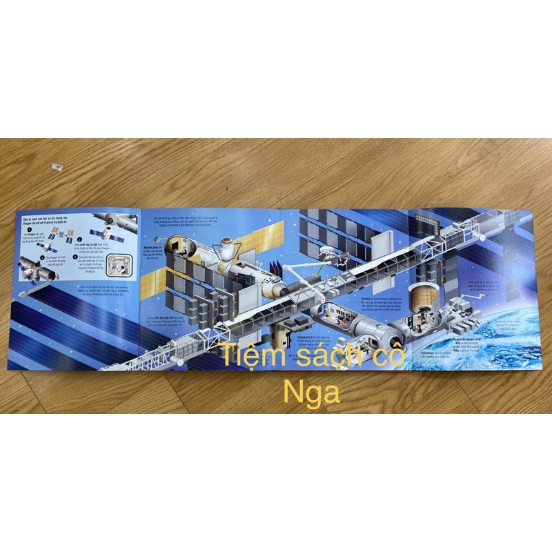 Sách -Big book - Cuốn sách khổng lồ về tên lửa và các thiết bị vũ trụ