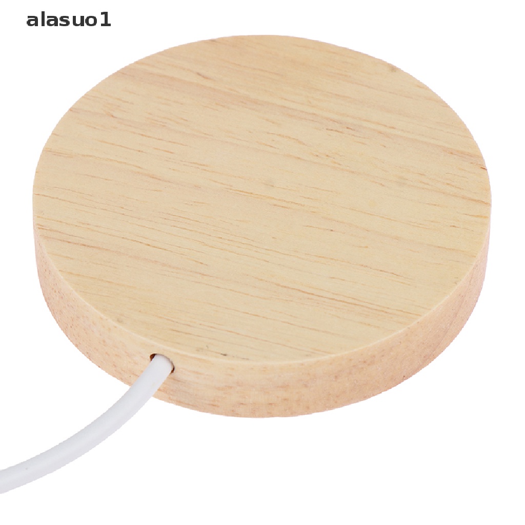 [alasuo1] Đế Đèn Ngủ Bằng Thủy Tinh Pha Lê Resin Pha Lê Đế Gỗ Nghệ Thuật Trang Trí Nghệ Thuật