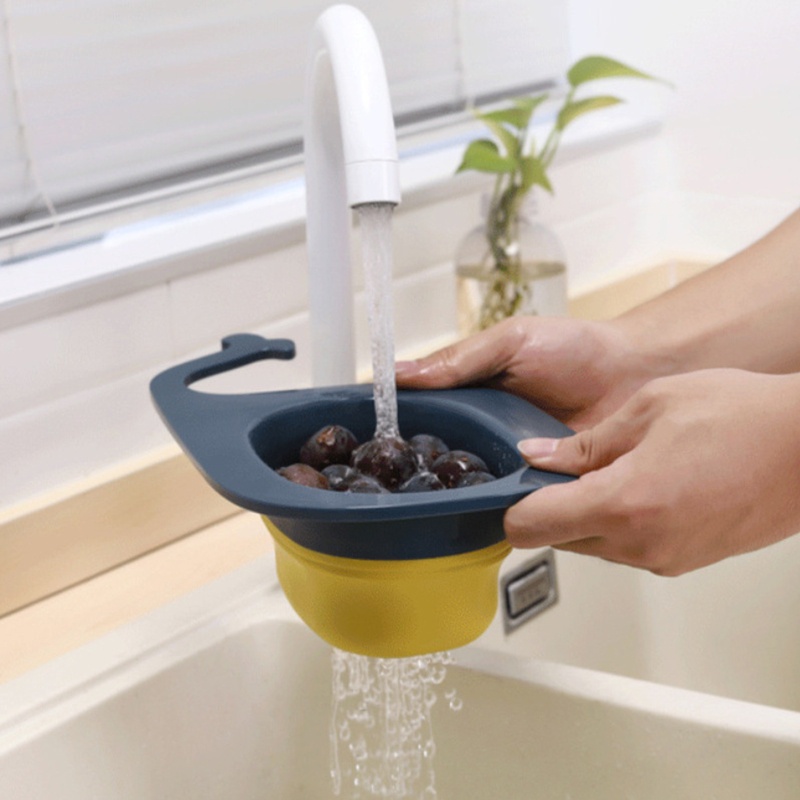 Giỏ Đựng Đồ Hình Cá Voi Gắn Bồn Rửa Chén Tiện Dụng