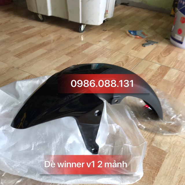 Dè trước winner V1 đen nhám/hoặc đen bóng zin chính Hãng honda