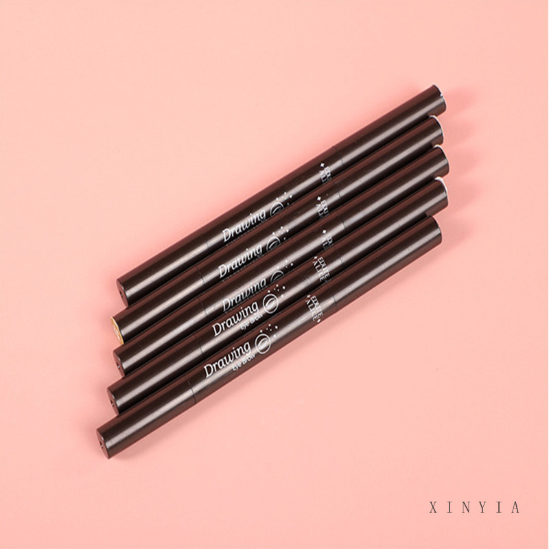 [Hàng mới về] Chì kẻ mày hai đầu 5 màu tùy chọn chống thấm nước lâu trôi