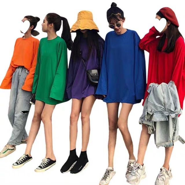 [ Order] áo phông tay dài QC