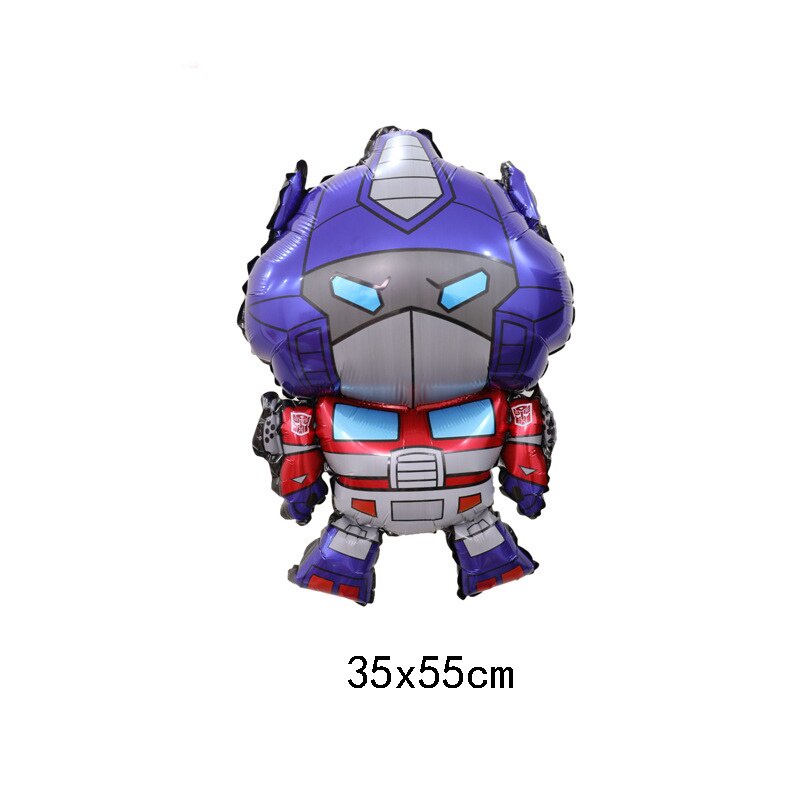 Transformers Optimus Prime Hornet Foil Balloon Phim Hoạt Hình Cầm Gậy Bong Bóng Nô Lệ Trang Trí Tiệc Sinh Nhật Cho Bé Bong Bóng Nhà Tắm