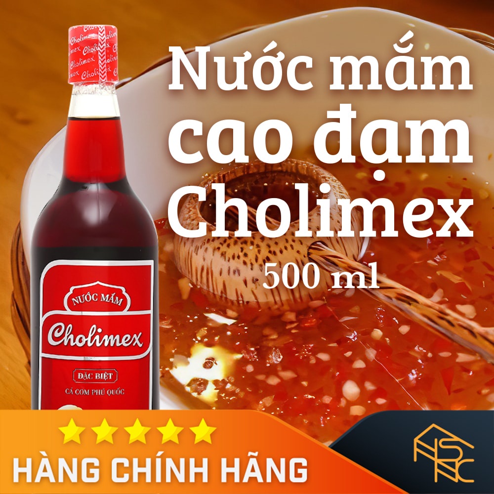 Nước mắm cao đạm Cholimex 500ml