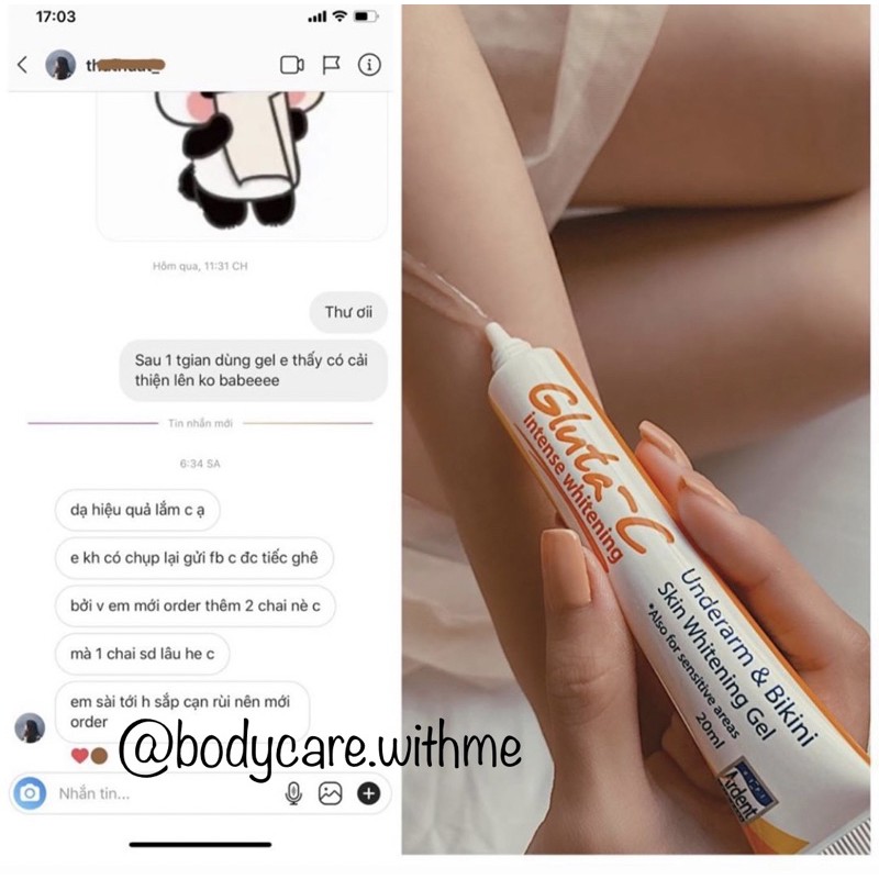 Gel Gluta-C Dưỡng Trắng, Mờ Thâm Da Body | BigBuy360 - bigbuy360.vn