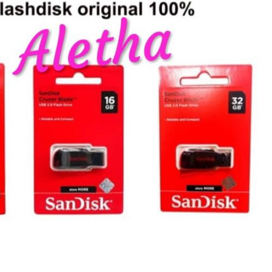 ☃ Usb Sandisk 8Gb 16GB 32Gb Lưỡi Dao Chính Hãng. ❅