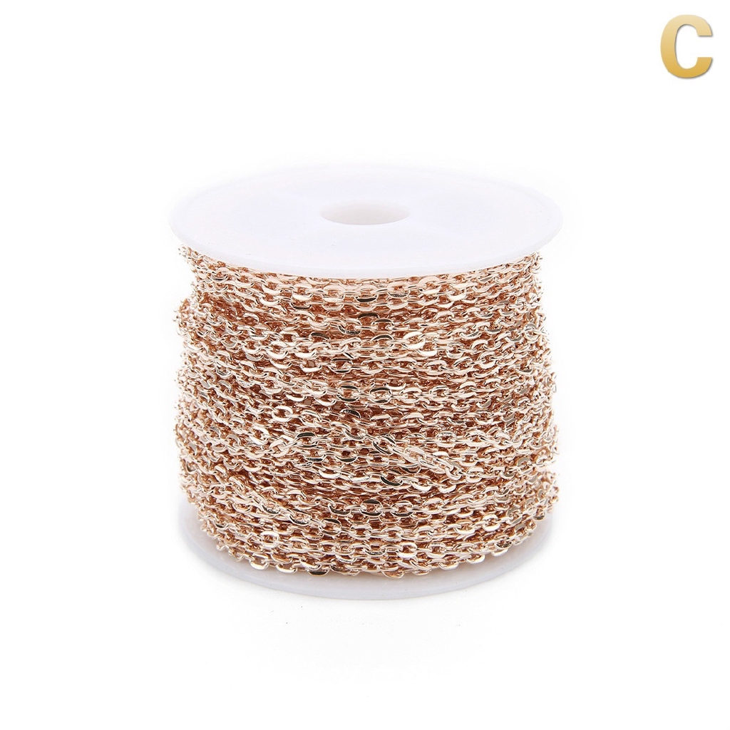 Cuộn Dây Hợp Kim 2x3mm Dài 10 Yard Dùng Làm Đồ Trang Sức Thủ Công
