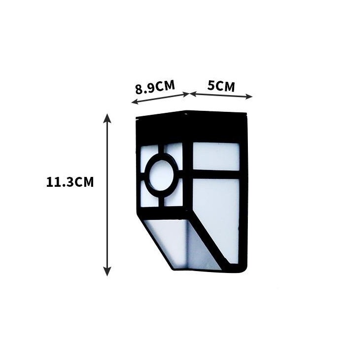 Đèn led 2 bóng năng lượng mặt trời