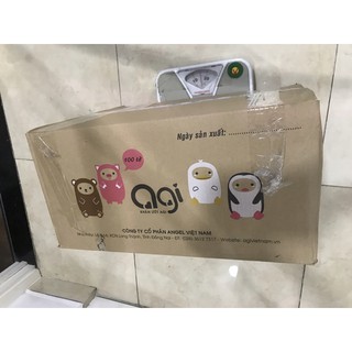 Sỉ 1 thùng khăn ướt Agi 100 tờ không mùi ( hình gấu ) không quà