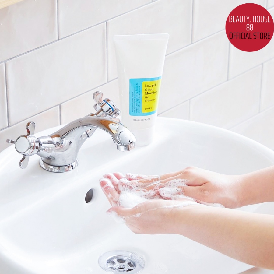 Sữa Rửa Mặt Cosrx Low pH Good Morning Gel Cleanser Full 150ML - srm cosrx corsx gel rửa mặt