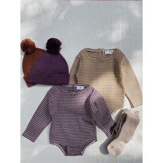 GiGi Knitted Bodysuit Macro & Micro (Bodysuit Len Hoạ thumbnail