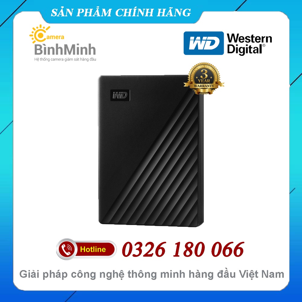 Ổ Cứng HDD Di Động 4TB 5TB WD My Passport for Mac USB 3.0 bảo hành 3 năm.