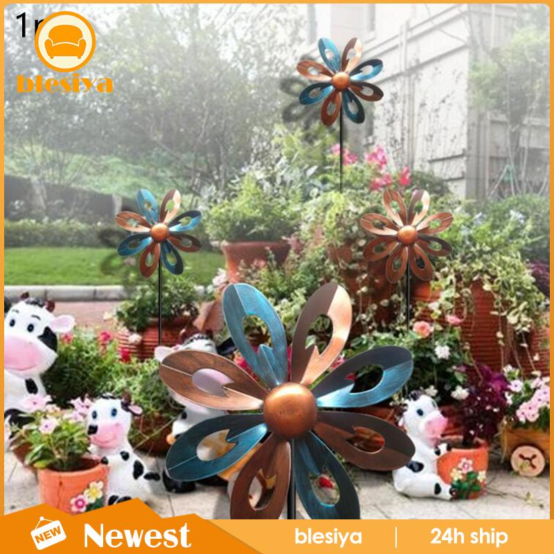 [Blesiya] Con Quay Cối Xay Gió Nghệ Thuật Ngoài Trời Trang Trí Cỏ