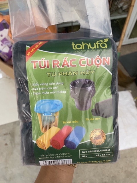 Túi rác tự phân hủy 3cuộn/túi