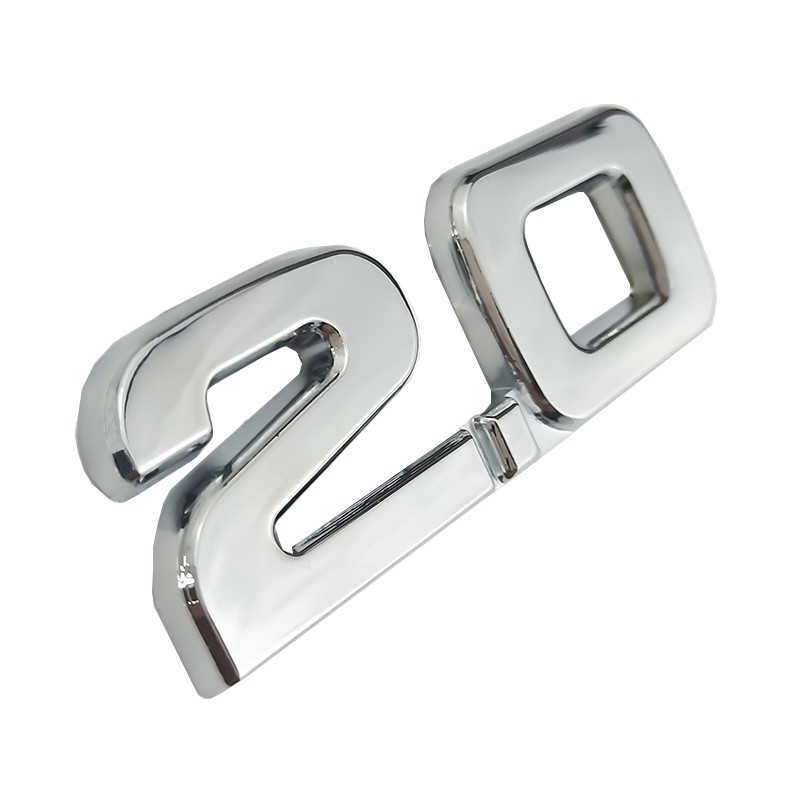 Miếng Dán Logo Kim Loại 1.8t 2.0t Cho Xe Honda Civic Accord Car 3d