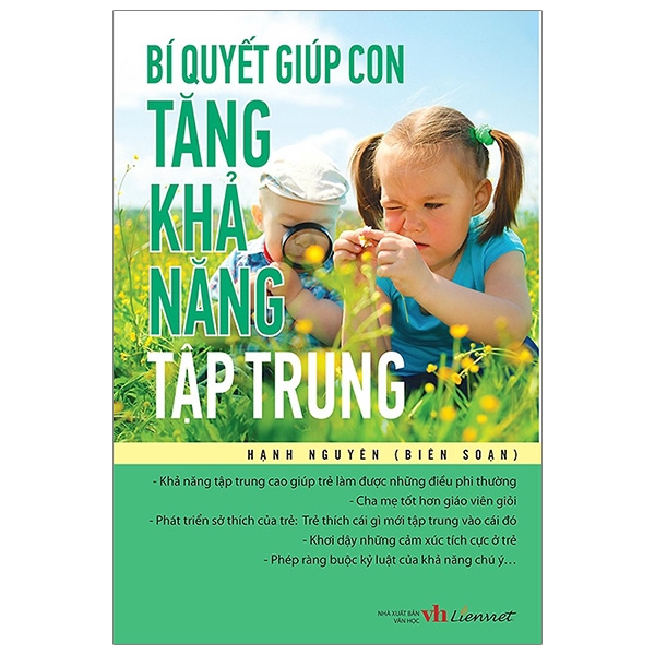 Sách - Bí Quyết Giúp Con Tăng Khả Năng Tập Trung