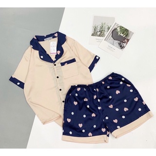 Bộ Pijama lụa satin