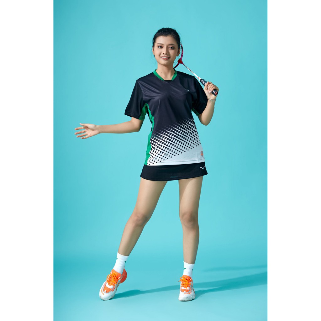 Áo Thể Thao Nữ AVT03 Vina Sport, Áo Tập Gym Yoga , Chất Thun Thấm Hút Mồ Hôi, Thoáng Mát, Full Size- Lapi VN