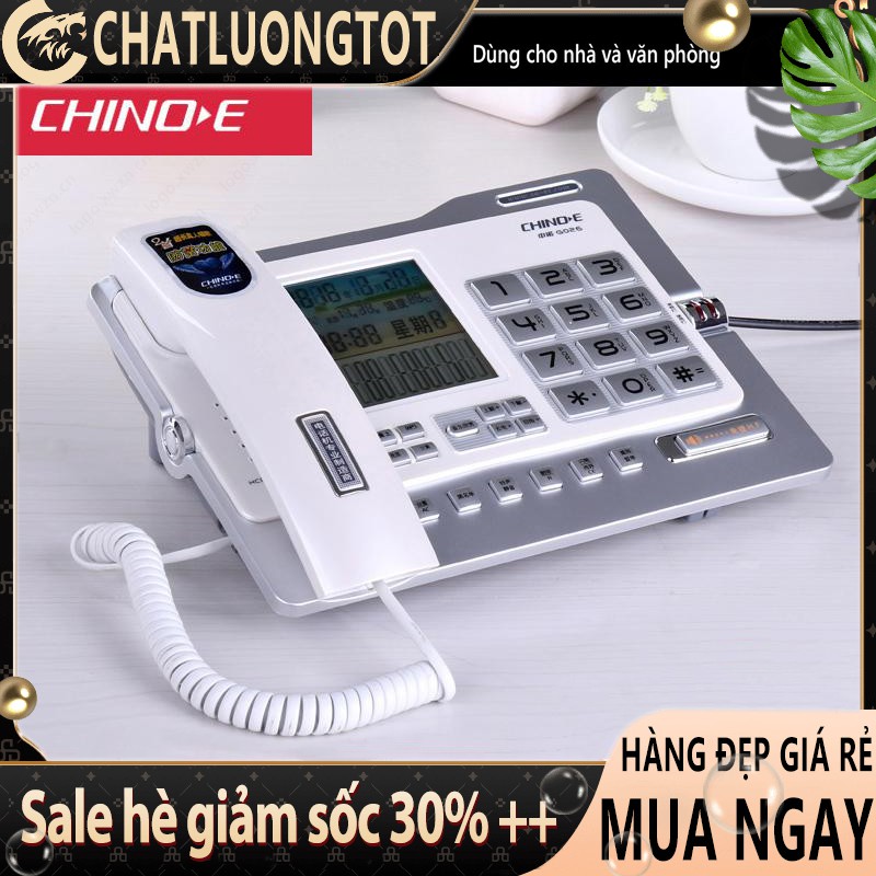 Điện thoại cố định, điện thoại bàn Chino-E, có thể kết nối máy POS và máy fax H26W