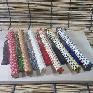 Ống tre đan trang trí