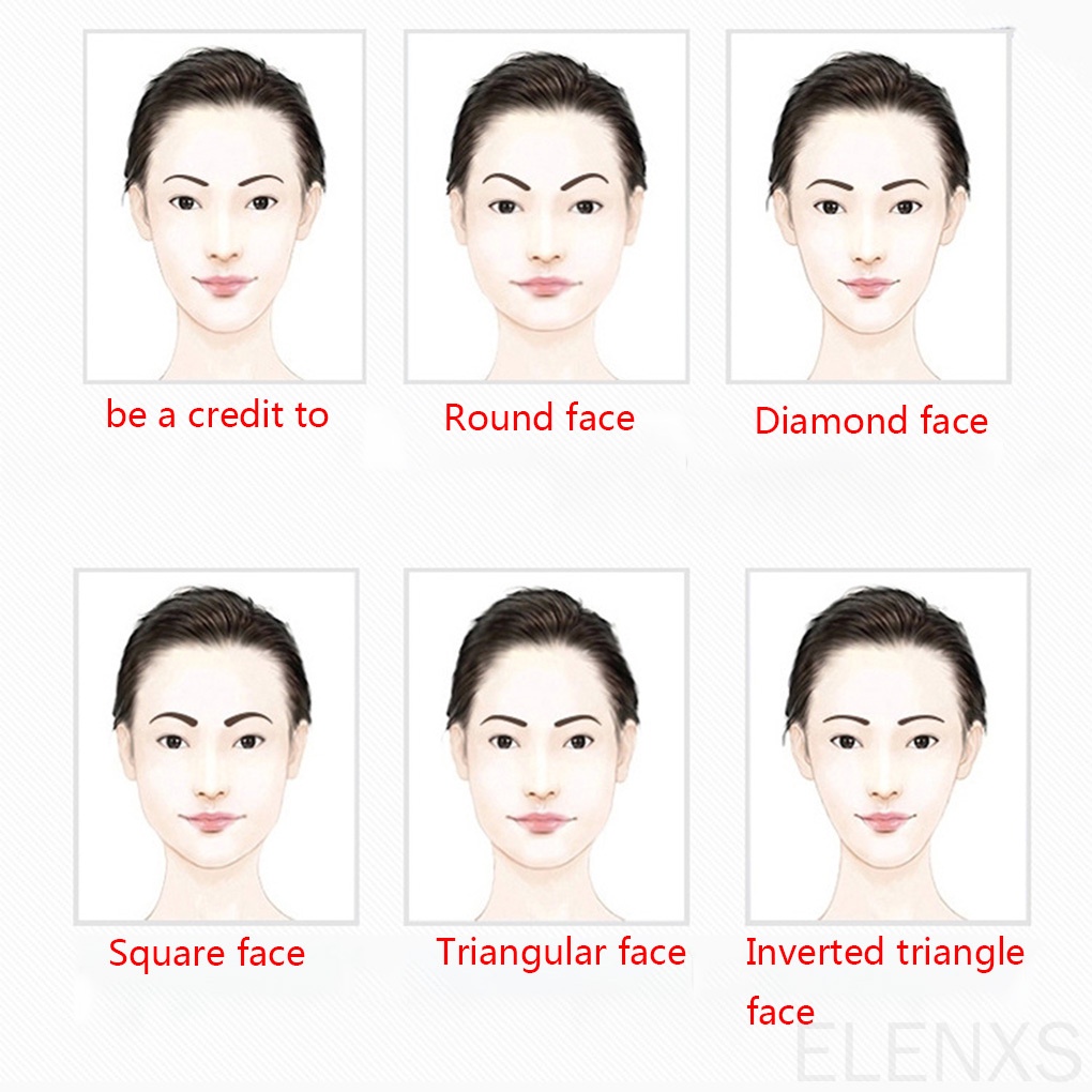 [Hàng mới về] Dao cạo lông mày bằng thép không gỉ thiết kế tay cầm nhựa màu sắc ngẫu nhiên