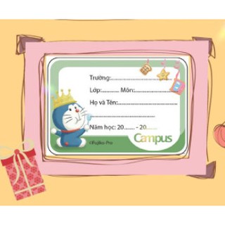 Nhãn Vở Campus NT-D5A-12 Doraemon
