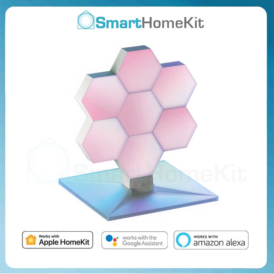 Đèn thông minh LifeSmart Light Panels - Cololight Plus lục giác RGB màu, lắp ghép thông minh