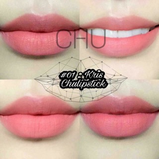 Son CHU Lipstick #01 Hồng Đỏ