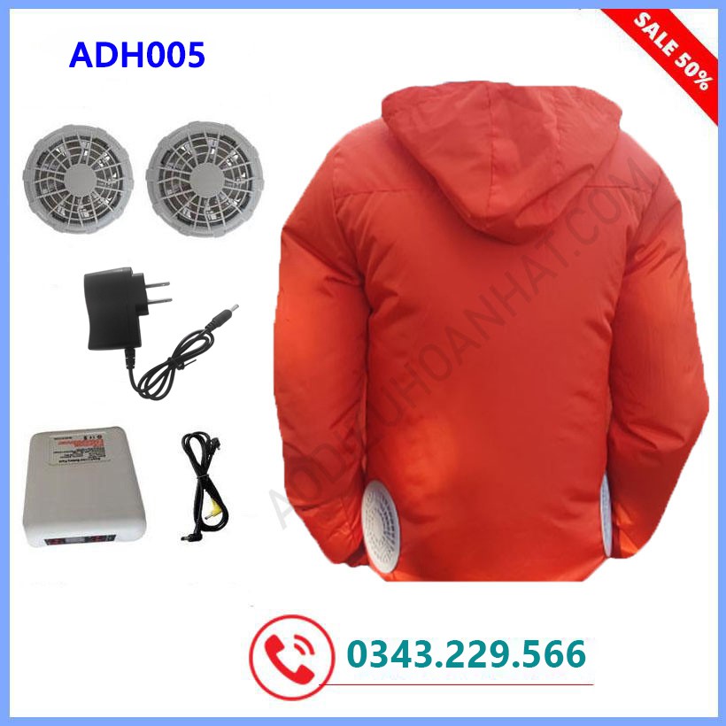 Áo Điều Hòa Chống Nóng Chống Nắng Nam Nữ Gắn Quạt Gió Công Nghệ Nhật Bản, Pin 6400mAh, Giảm Tới 10 Độ Khi Mặc | BigBuy360 - bigbuy360.vn