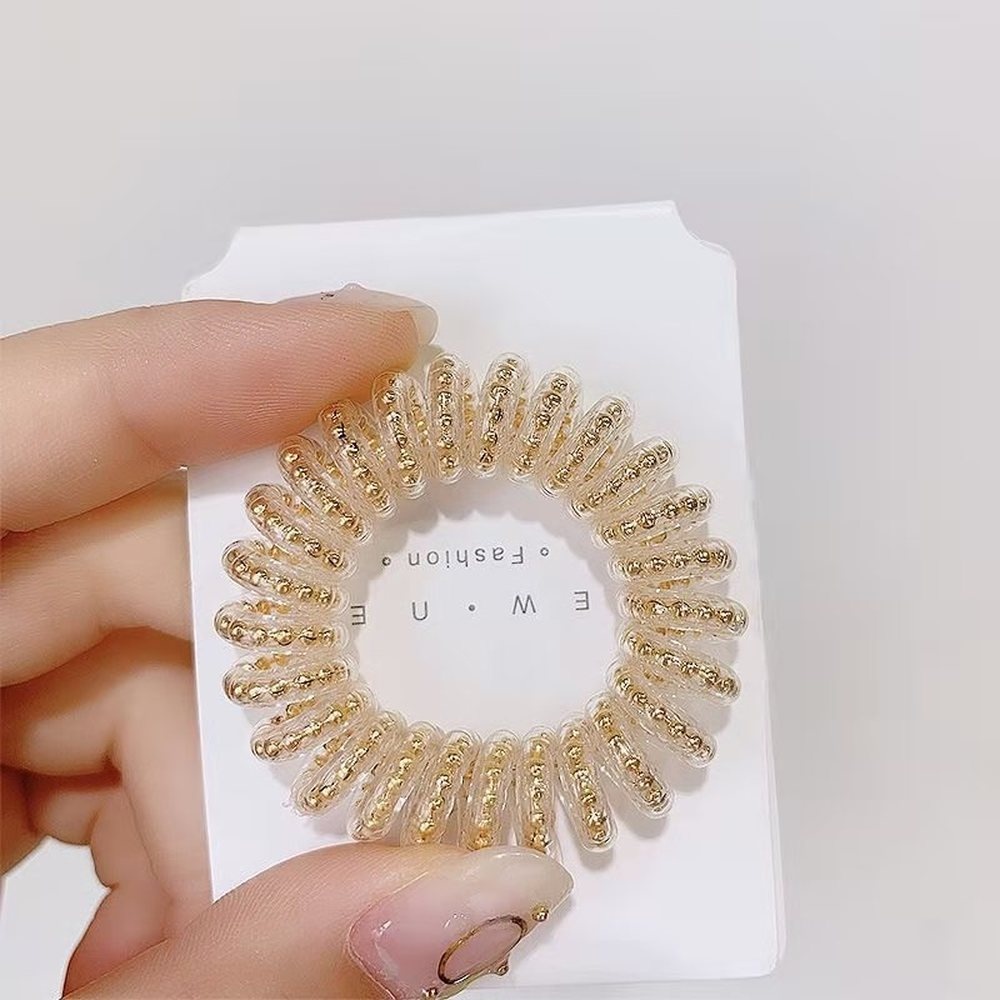 Dây Cột Tóc Cao Su Đính Hạt Ngọc Trai Thời Trang Hàn Quốc Cho Nữ