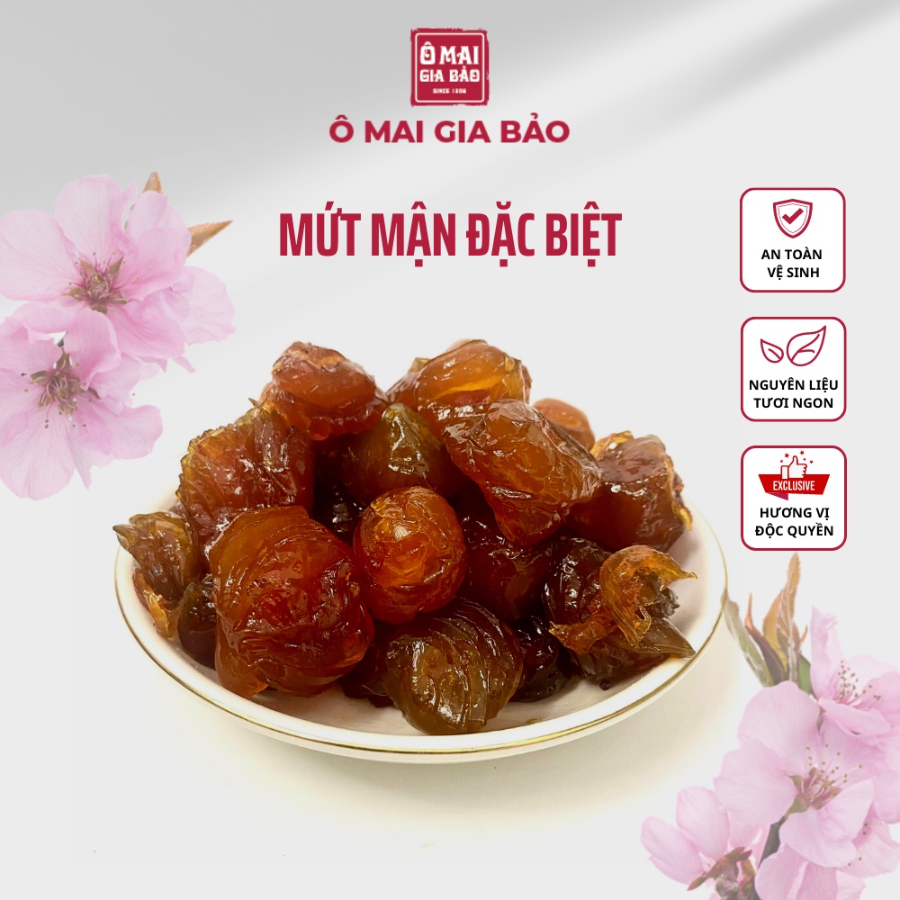 Ô Mai Xí Muội Mứt Mận Đặc Biệt Gia Truyền