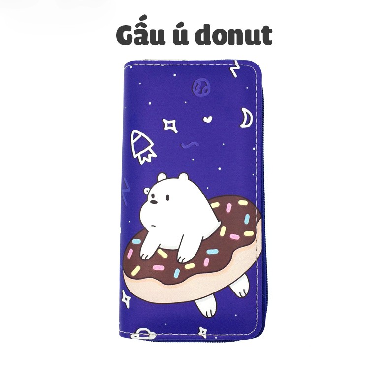 Bóp Ví Dài Cầm Tay Nữ Hoạt Tiết Hoạt Hình Gấu Ú Dễ Thương _ Link 1! | BigBuy360 - bigbuy360.vn