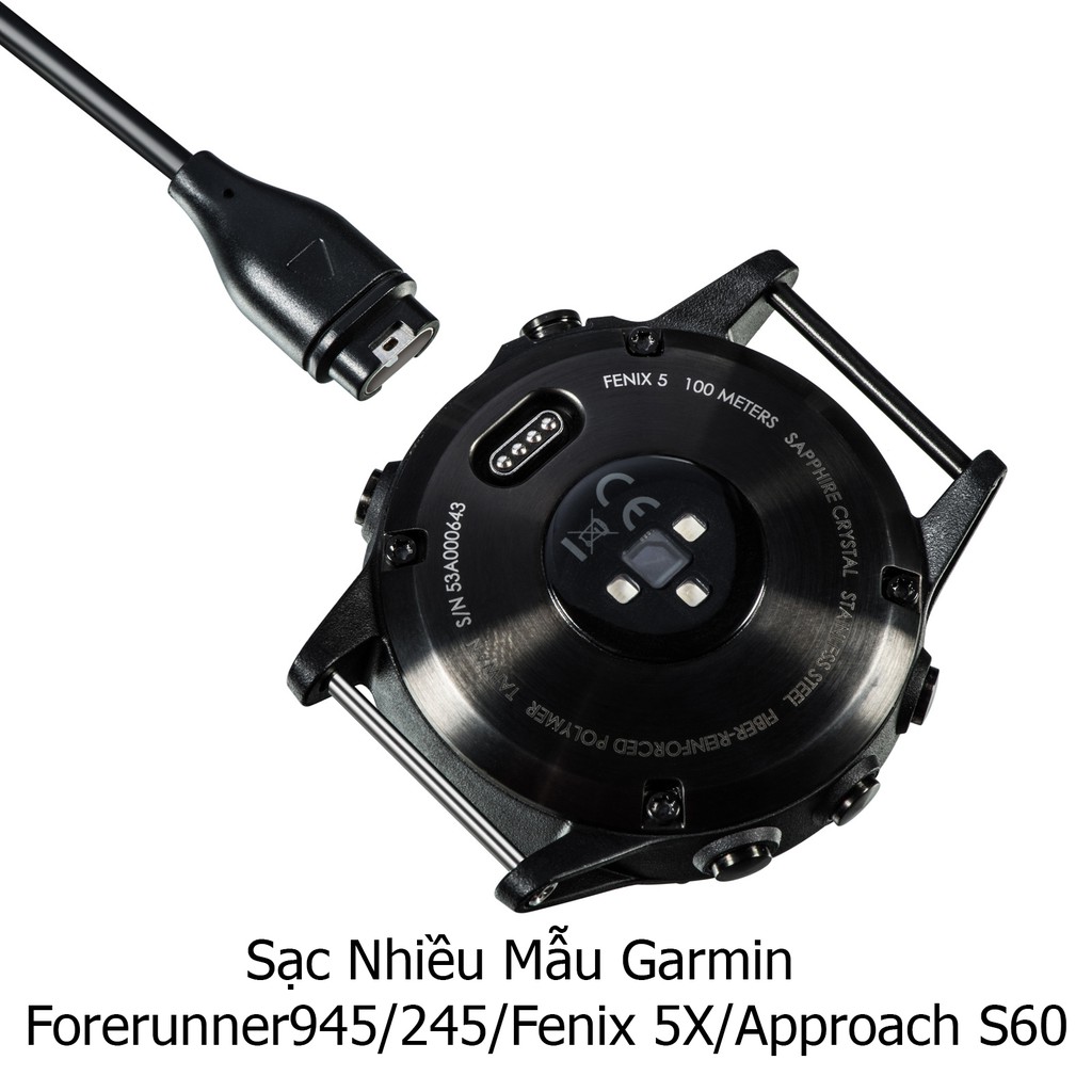 Dây Cáp Sạc Đồng Hồ Thông Minh Garmin Forerunner 945 / 245 / Fenix ​​5XGarmin Forerunner 945 / 245 / Fenix