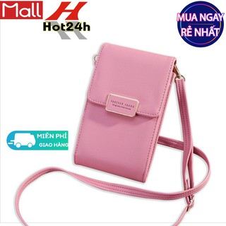 Túi Đeo Chéo Nữ Chính Hãng FOREVER YOUNG Đựng Điện Thoại Đi Chơi Dáng Basic Dễ Thương - SHOP MALL