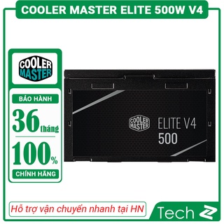 Nguồn máy tính Cooler Master Elite 500w V4 (80 Plus /Màu Đen)
