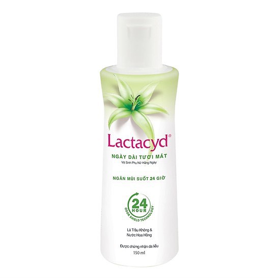 DUNG DỊCH VỆ SINH PHỤ NỮ LACTACYD 250ML LÁ TRẦU KHÔNG