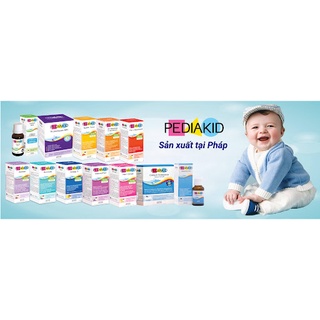 Pediakid cho bé từ 6m các vị ( mẫu mới chai thủy tinh)