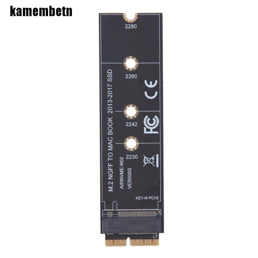 Thẻ Chuyển Đổi M.2 Ngff Pcie Ahci Ssd Cho Macbook Air 2013-2017 | BigBuy360 - bigbuy360.vn