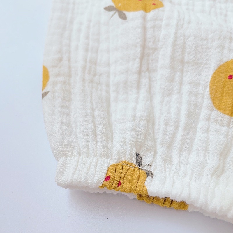 Bộ dài tay xô Muslin mặc điều hoà cho bé trai bé gái 5-15kg SAMIKIDS