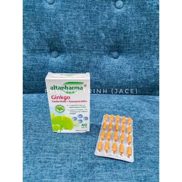 [BILL ĐỨC] Viên uống Ginkgo Altapharma