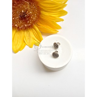 Charm bạc gương sen