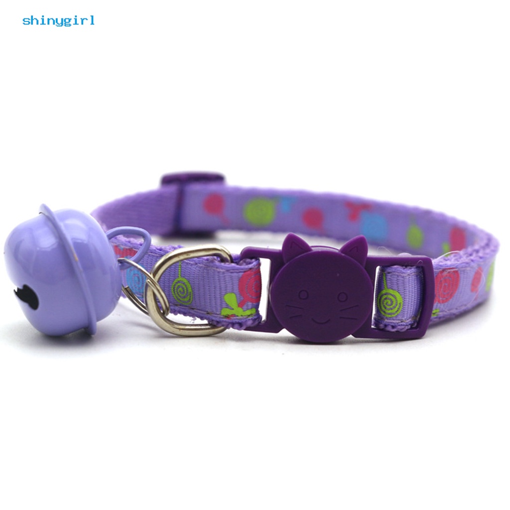 Vòng Cổ Họa Tiết Kẹo Mút Hoạt Hình Dễ Thương Cho Thú Cưng