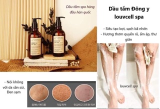 [ Chính Hãng ] Dầu tắm đông y louvcell