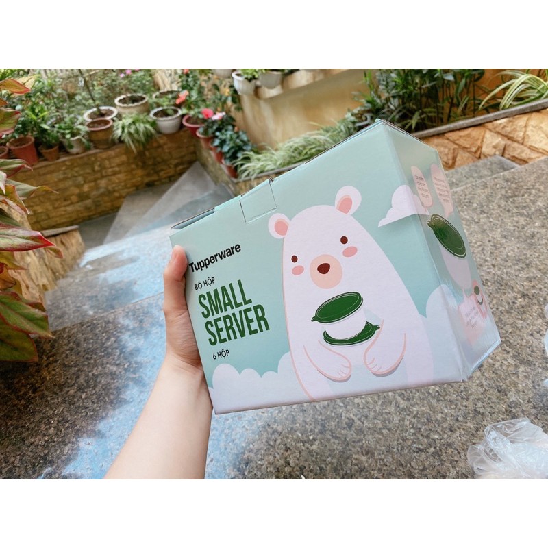 Hộp đựng đồ ăn dặm Small Saver mini square Tupperware | BigBuy360 - bigbuy360.vn