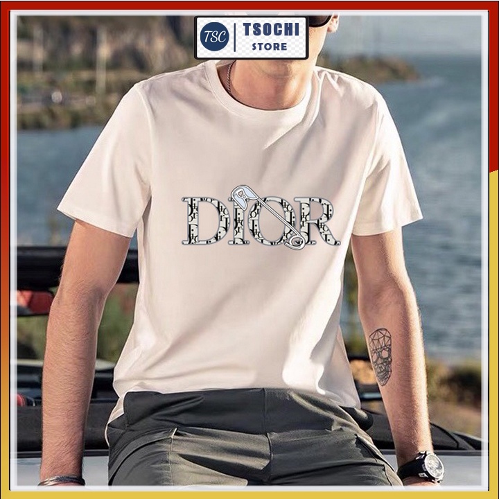 Áo thun tay ngắn nam cao cấp, áo phông trắng nam in hình thương hiệu thời trang CZ620