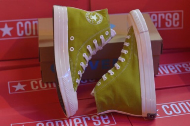 Giày Thể Thao Converse Ct All Star Renew Cổ Thấp Màu Xanh Lá Thời Trang Cho Nam Và Nữ